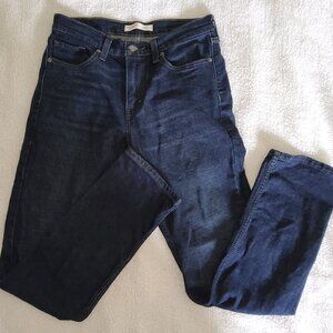 Mens Signature by Levis Slim Fit Jeans Levi Strauss & Co Dark Blue 30x30 NWOT